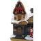Wizardi 3" Christmas Village Festive Cottage with Santa Claus